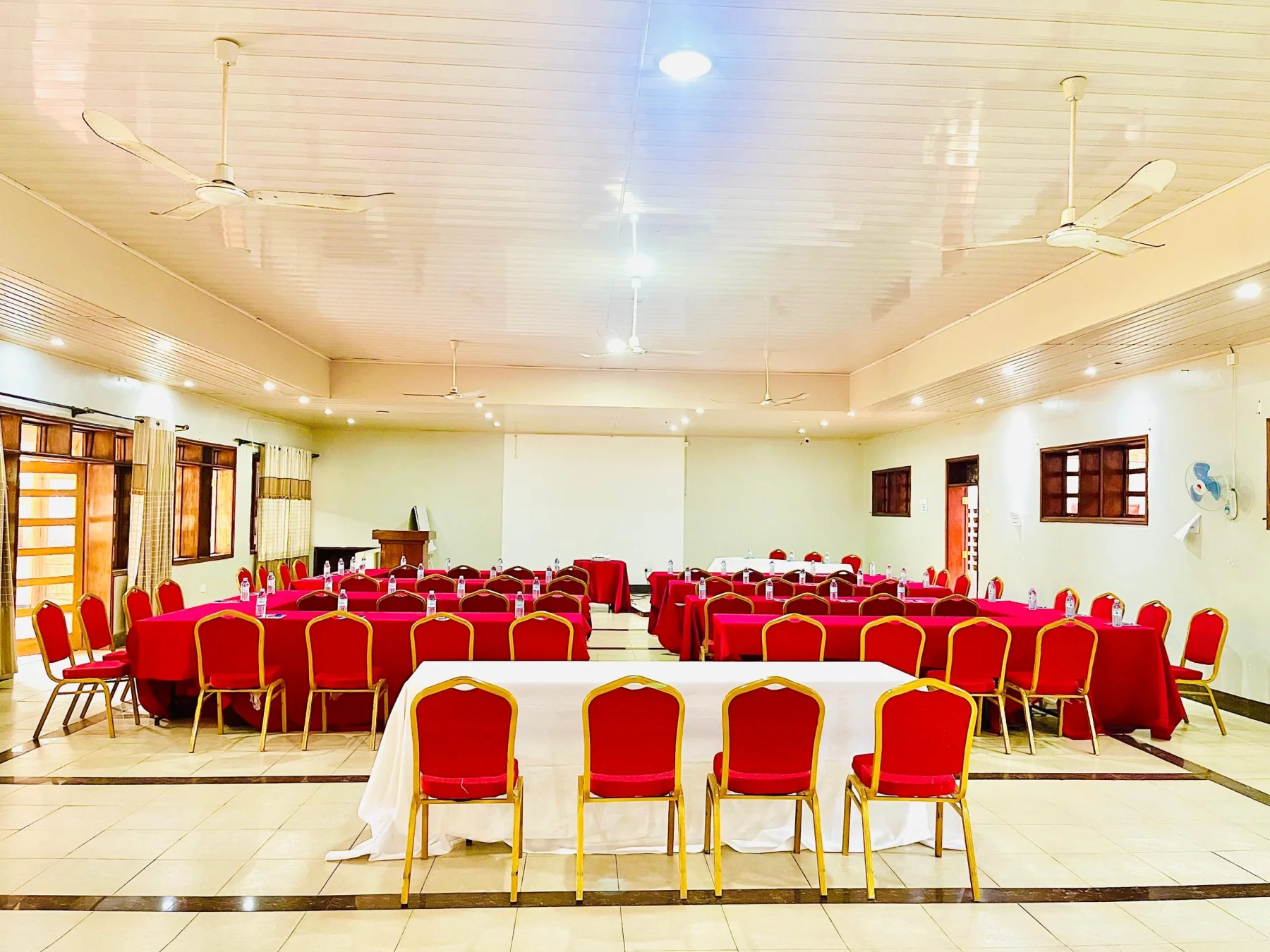 Conference room in theatre setup at Kalya Courts